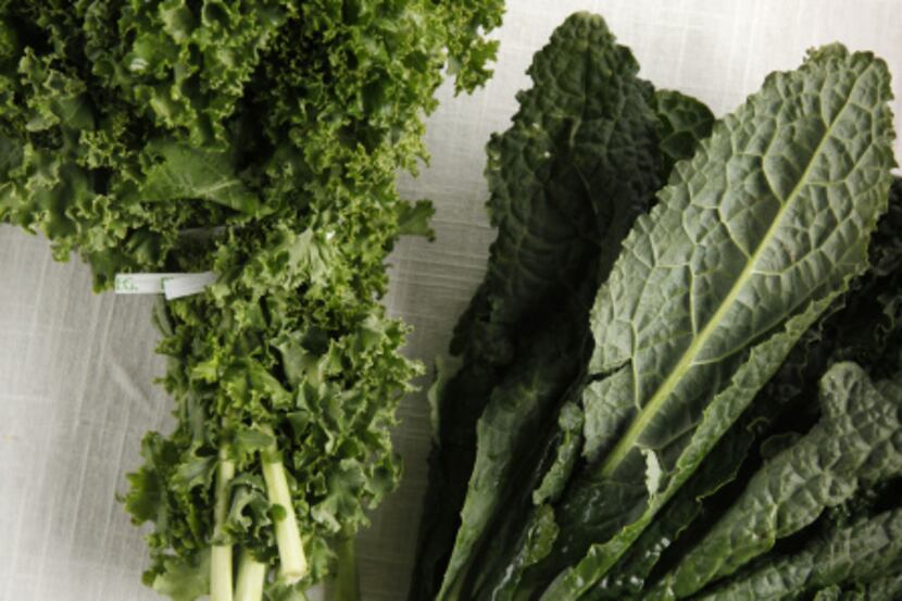 Kale will work in a variety of dishes.