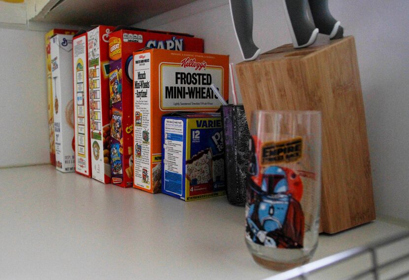 The cereal buffet in The McFly.  