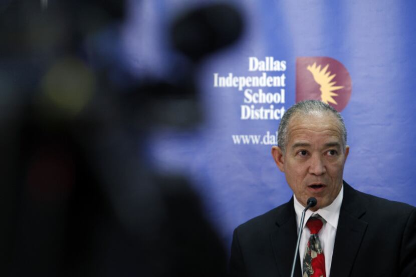 DISD Superintendent Mike Miles promised that his administration would investigate the draft...