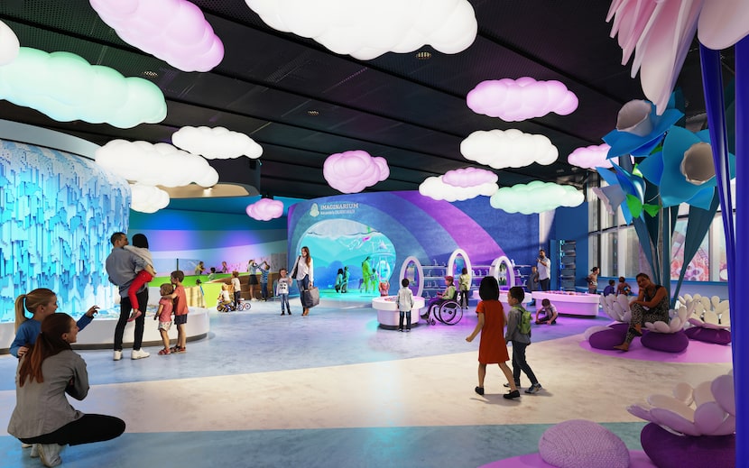 El Moody Family Children's Museum incluirá varias estaciones para divertir y educar a niños...