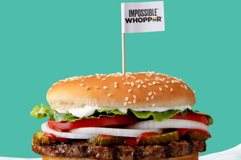 La hamburguesa ‘Imposible Whopper’.