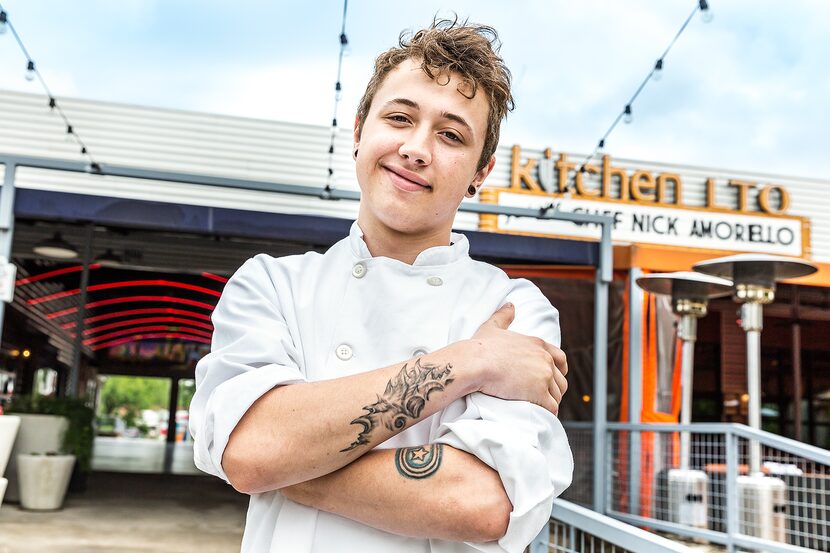 Lyle DeShazo, 16, line cook at Kitchen LTO