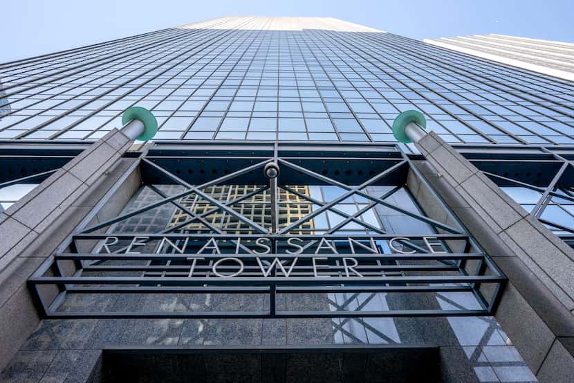 Renaissance Tower on Elm Street has the largest block of empty office space in downtown...