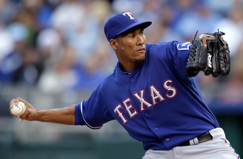 Rangers 5, Royals 4 (11), May 18, 2011 (Kansas City): Texas' Alexi Ogando went seven strong...