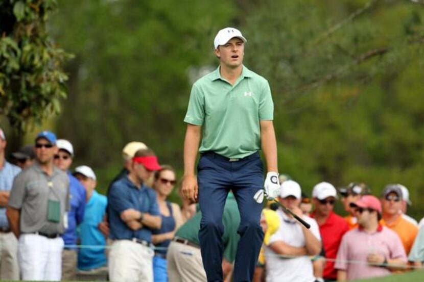 
Dallas native Jordan Spieth came within three strokes of slipping on the winner’s green...