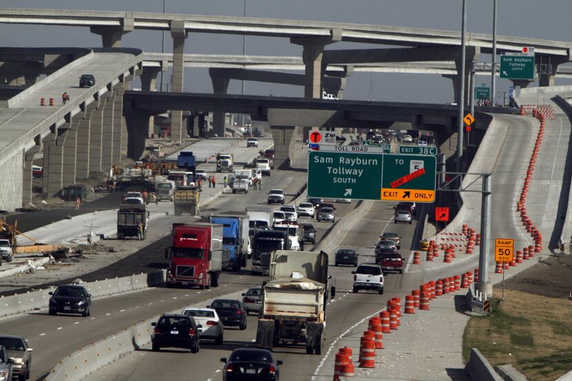 Toll roads wouldn't be eligible for any of the $900 million a year of new state funds for...