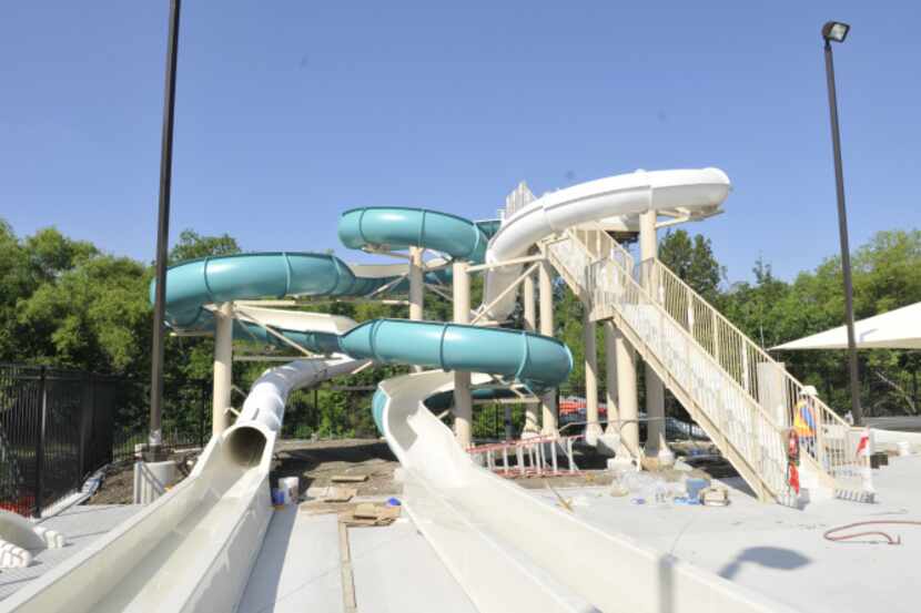 The Heights Family Aquatic Center opens with a ribbon cutting at 10 a.m. July 12.