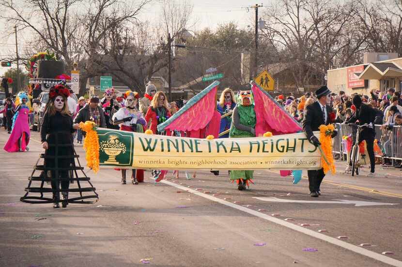 Mardi Grass en Oak Cliff