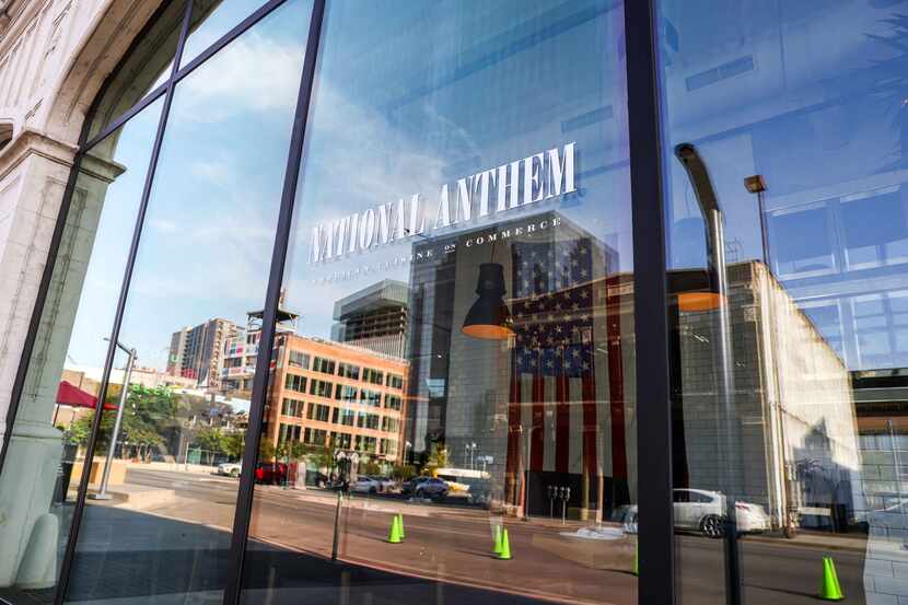 National Anthem, a new restaurant in downtown Dallas' East Quarter on Thursday, October 7,...