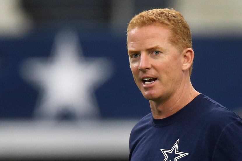 Dallas head coach Jason Garrett is pictured during Dallas Cowboys minicamp held at AT&T...