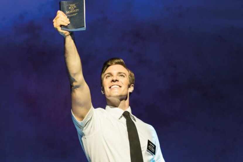  Billy Harrigan Tighe stars in the national tour of The Book of Mormon. Photo by Johan Persson.