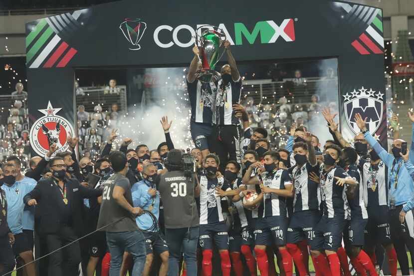 Rayados de Monterrey se coronó campeón de la Copa MX tras vencer en la final al Xolos de...