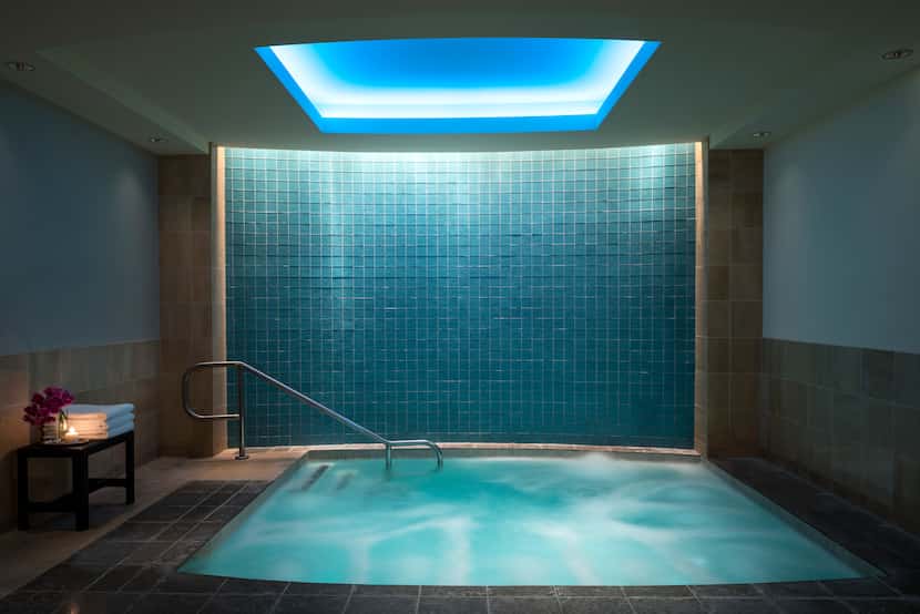 The spa in the remodeled Ritz-Carlton in Uptown Dallas.