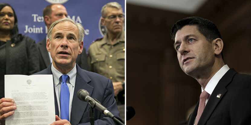 After Texas Gov. Greg Abbott blamed Texas lawmakers for a disaster relief bill that omitted...