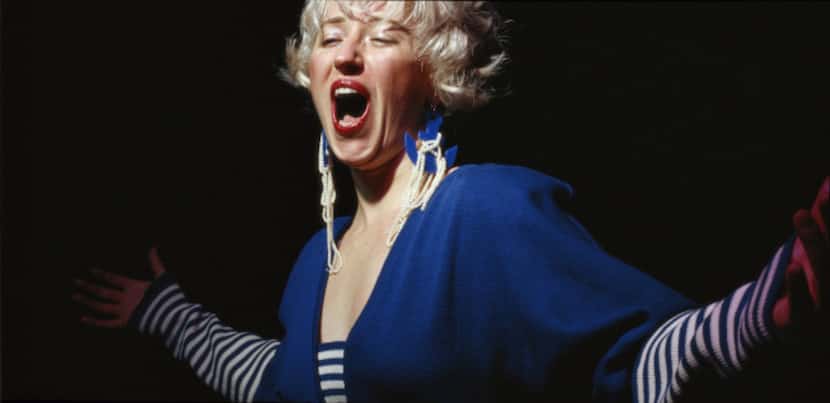 Cindy Sherman is the sole model in her photographs, such as this one, "Untitled #119," which...