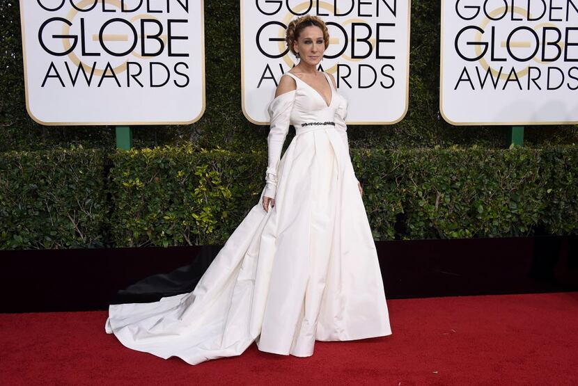 Sarah Jessica Parker at the 74th annual Golden Globe Awards 