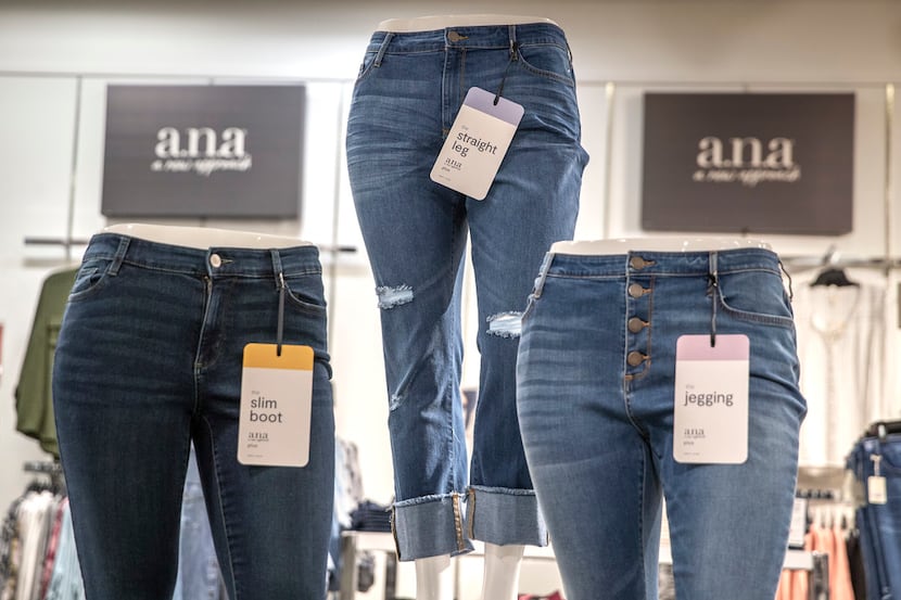 The a.n.a. display at the J.C. Penney in Frisco's Stonebriar Centre. In early February,...