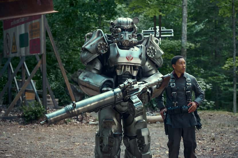 En esta imagen proporcionada por Prime Video, Aaron Moten en una escena de "Fallout".