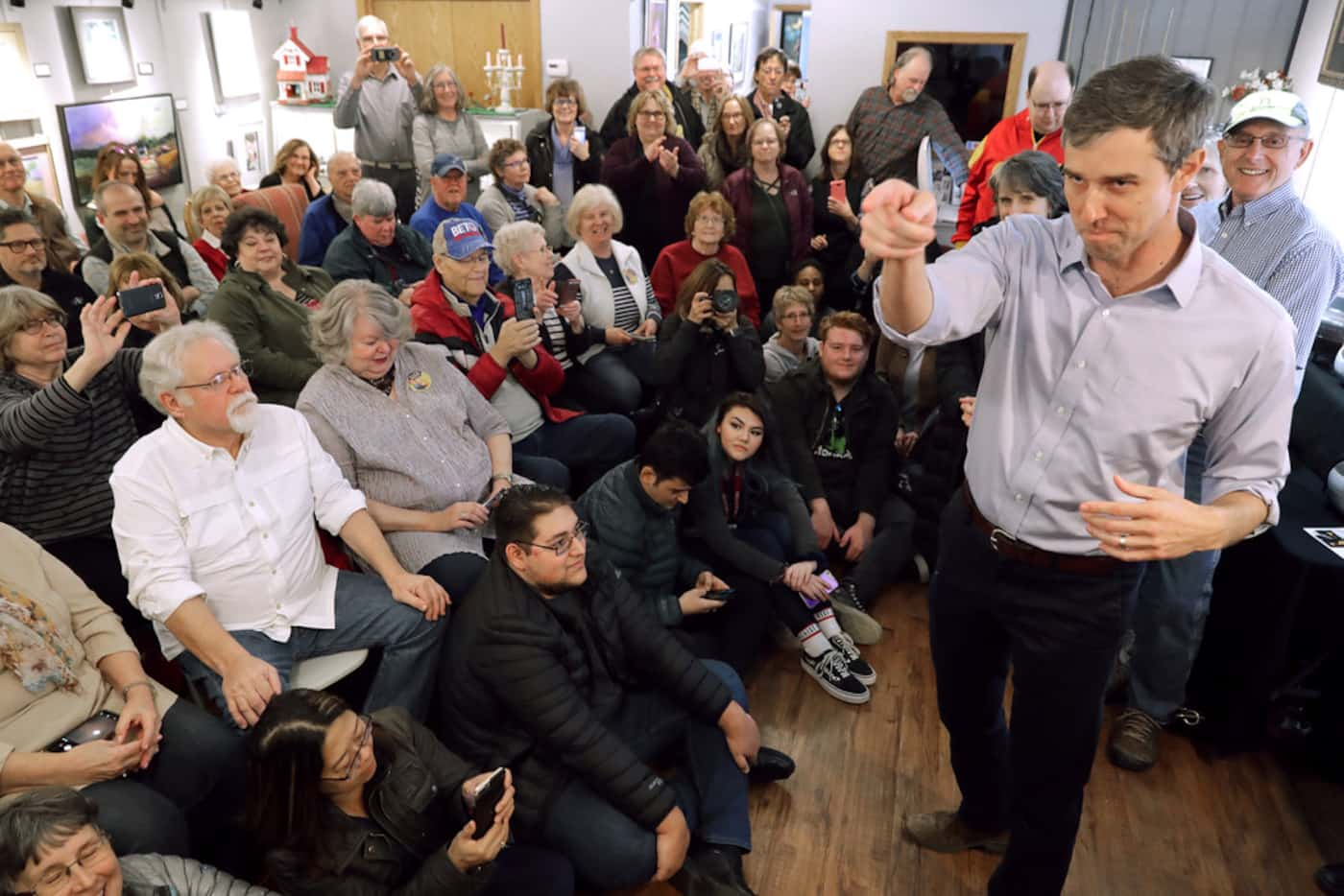 El Paso Democrat Beto O'Rourke lags several Democratic contenders for president in a new...