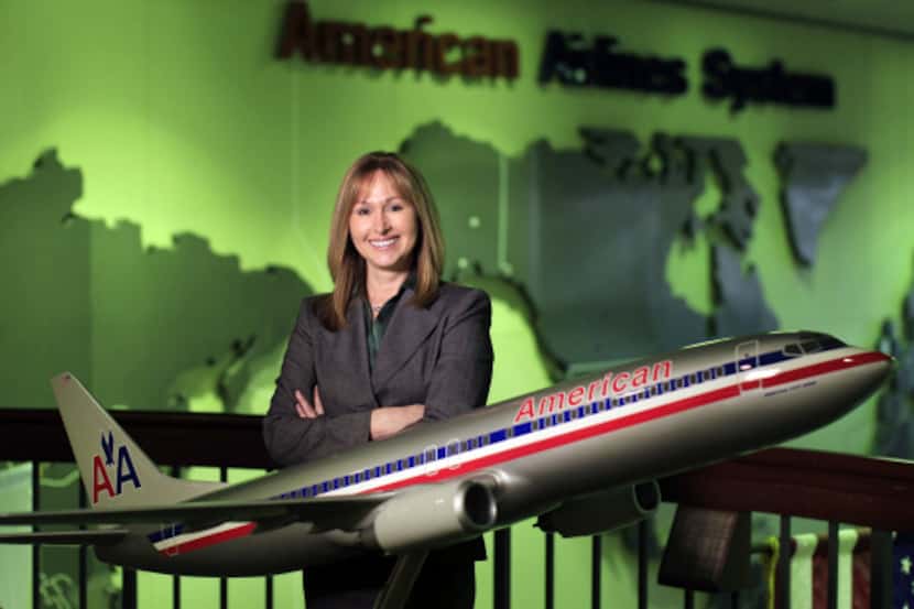 Marjorie Powell, assistant general counsel at American Airlines, coordinates pro bono work...