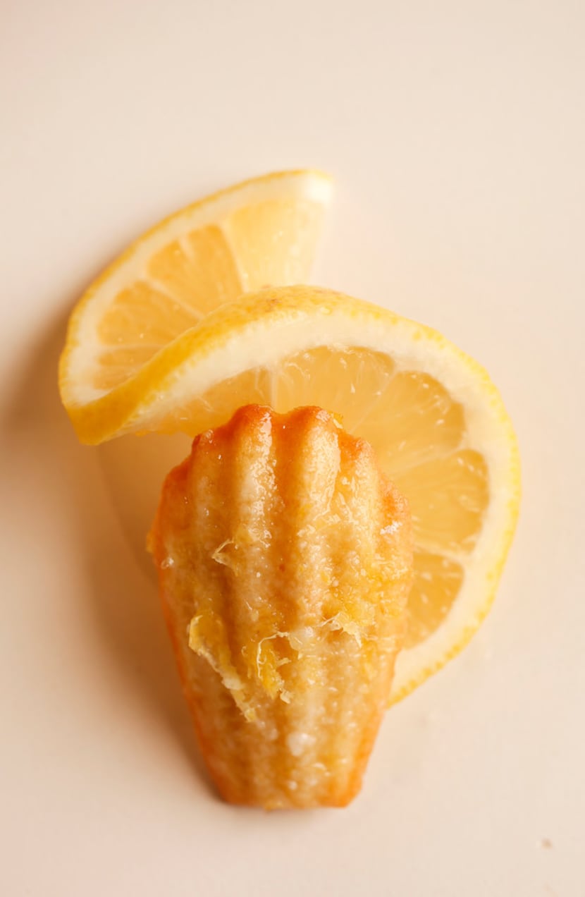 Basic lemon madeleine 