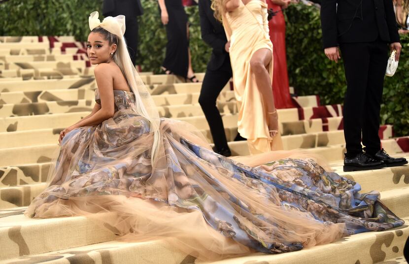 Ariana Grande attends The Metropolitan Museum of Art's Costume Institute benefit gala...