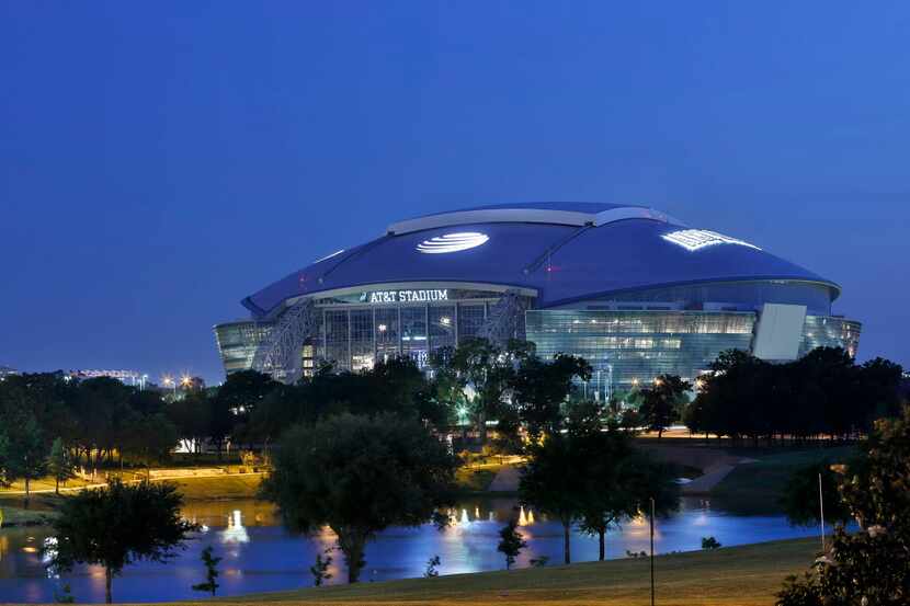 FOR MAYORS CONFERENCE WRAP AT&T Stadium as seen Sunday, May 18, 2014.  (Tom Fox/The Dallas...