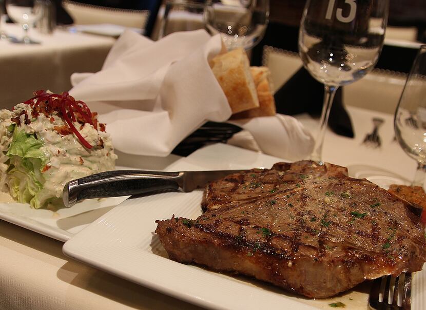 Table 13's Father's Day menu includes 18-ounce bone-in porterhouse steak.