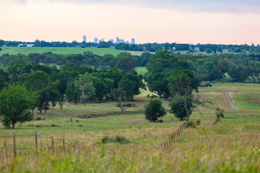 The 5,400-acre South Creek Ranch is located about 20 miles south of downtown Dallas near...