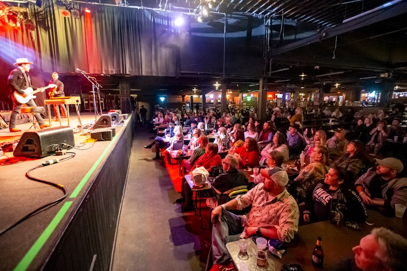 Josh Weathers performed at Billy Bob’s in Fort Worth on Jan. 15, 2021.