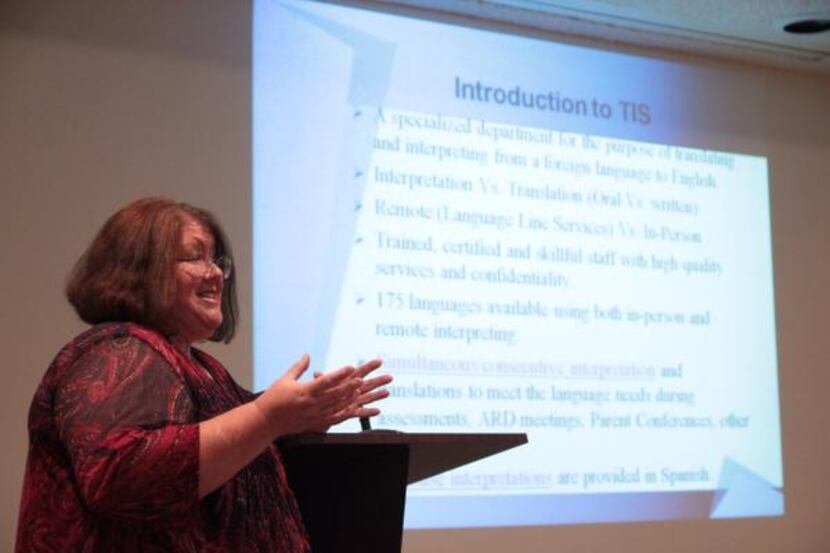 
Nancy Shaw explains the requirements of joining Garland ISD’s Translation & Interpretation...