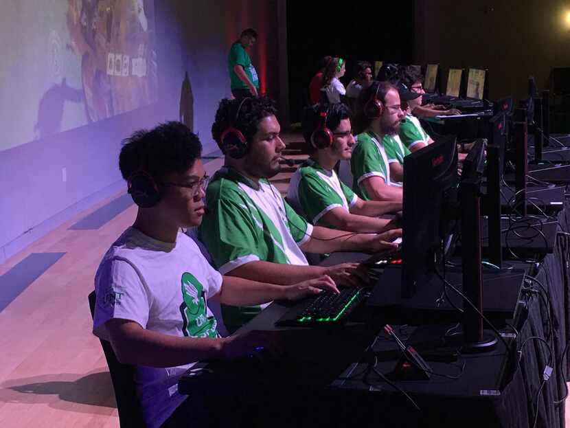The UNT Overwatch team has practiced and competed remotely during the fall semester.
