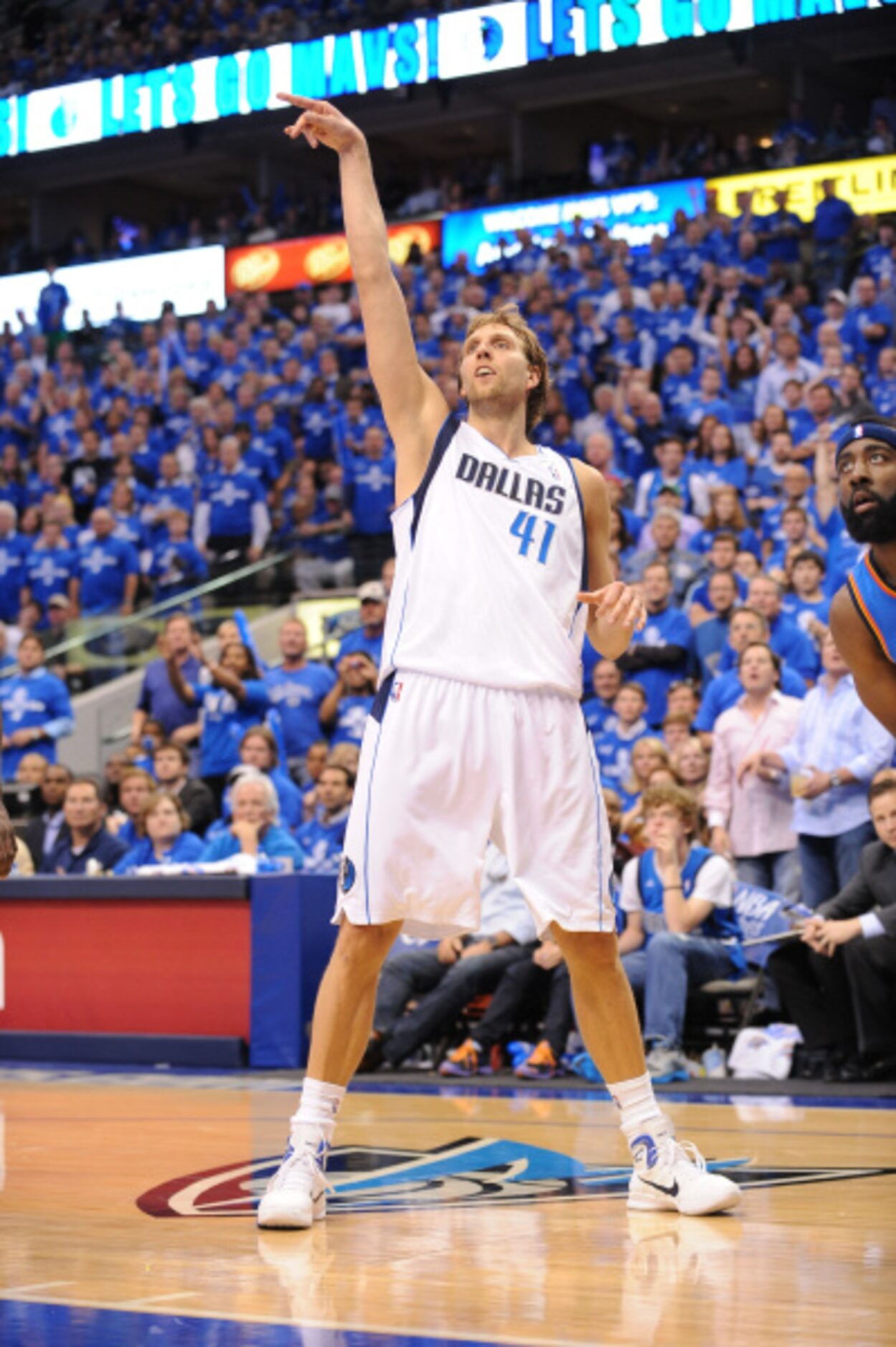 May 17: Mavs open the Western Conference finals with a 121-112 home victory over Oklahoma...