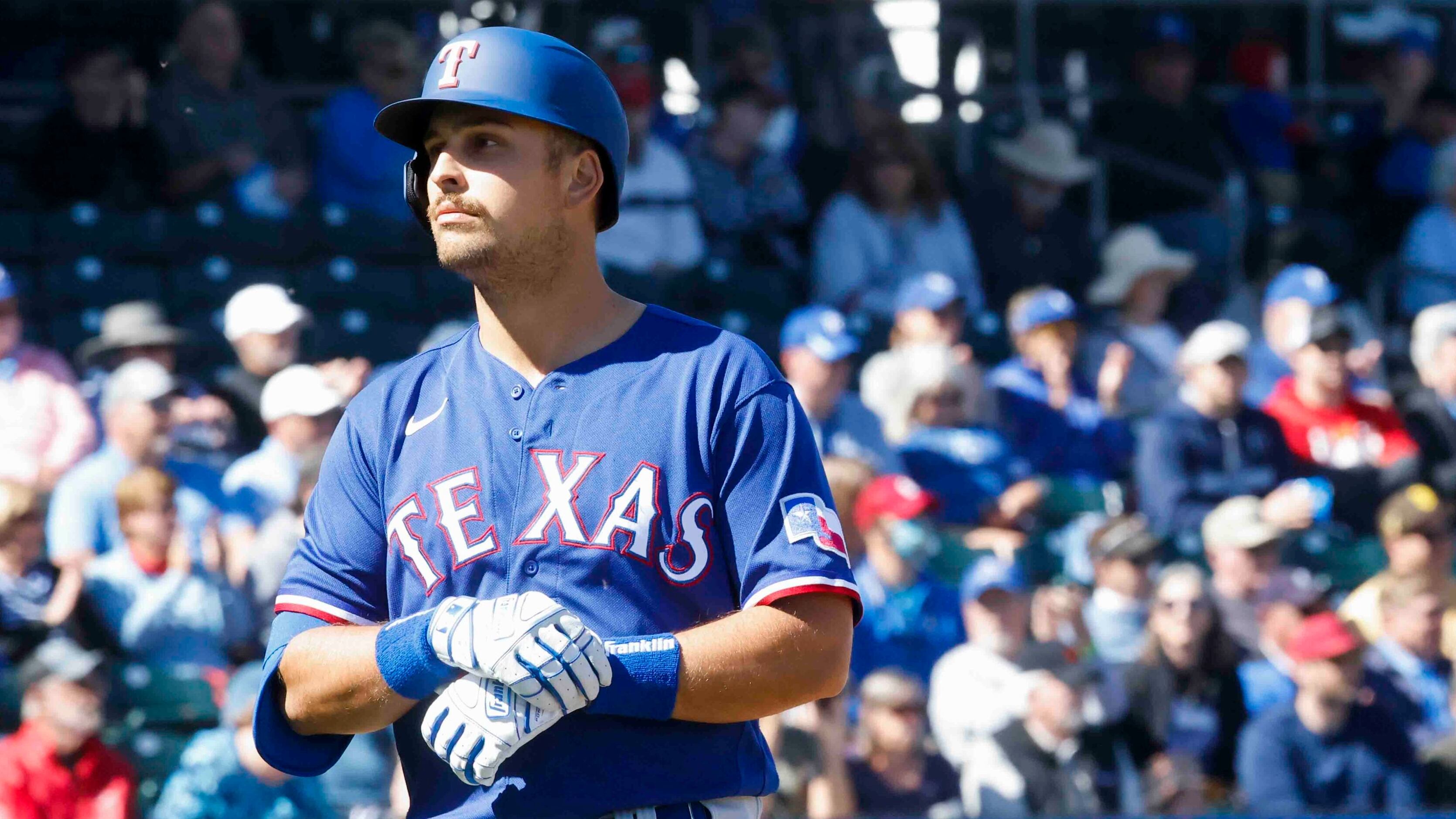 Rangers 1B Nathaniel Lowe on pitch clock adjustments, why