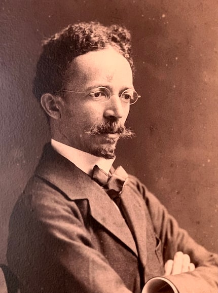 Henry Ossawa Tanner was photographed in 1907 by Frederick Gutekunst.