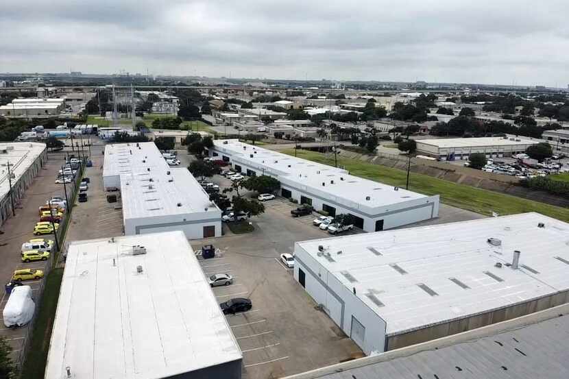 Shady Trail Business Center is a four-building industrial project on at 11048-11056 Shady...
