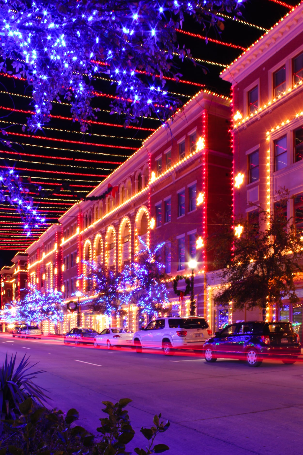 Bobby Lajoie captures Frisco Square during Christmas.