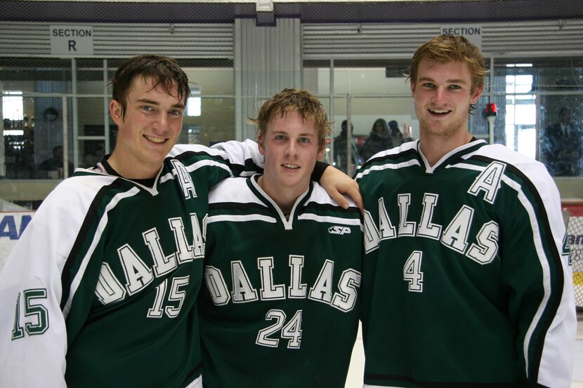 Blake Coleman (24) as a member of the Dallas Stars Elite Hockey Club.