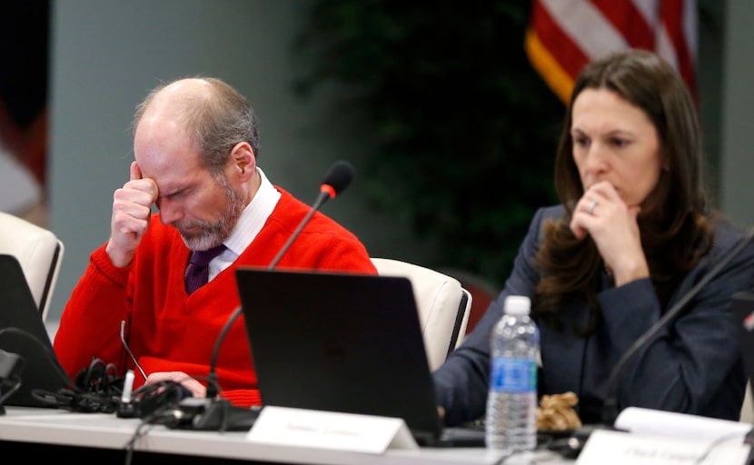 General Counsel Josh Mond (left) and Chief Financial Officer Summer Loveland attend the...