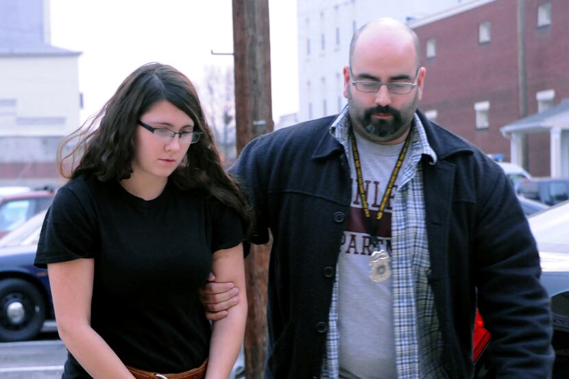 Miranda Barbour, left, 19, reportedly told the Daily Item that she had participated in...