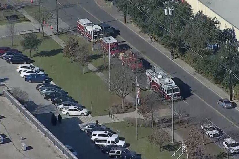  Students were evacuated from Longfellow Academy this morning. (NBC5)