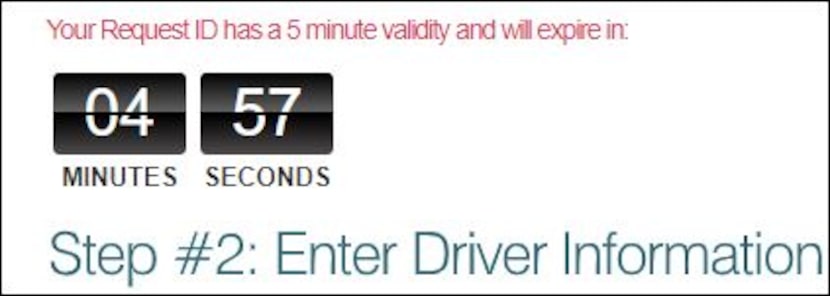 TexasDLP.org places a countdown clock on its site. "You have to hurry," James Farmer says.