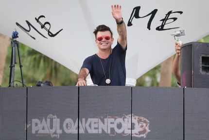 Dj Paul Oakenfold has performed in many unusual places, such as the Great Wall of China.