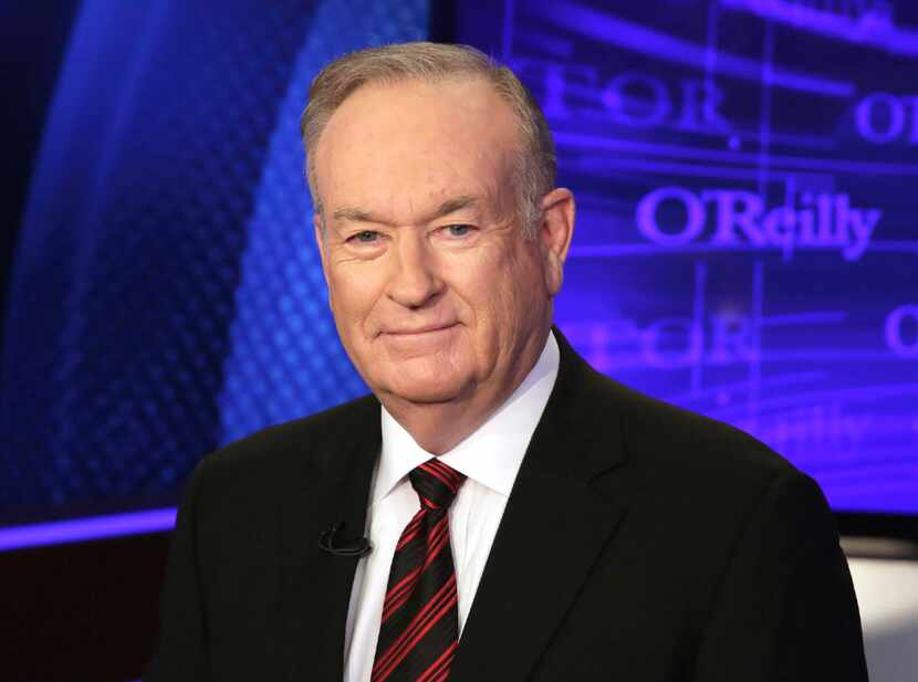 In this Oct. 1, 2015 file photo, Bill O'Reilly of the Fox News Channel program "The O'Reilly...