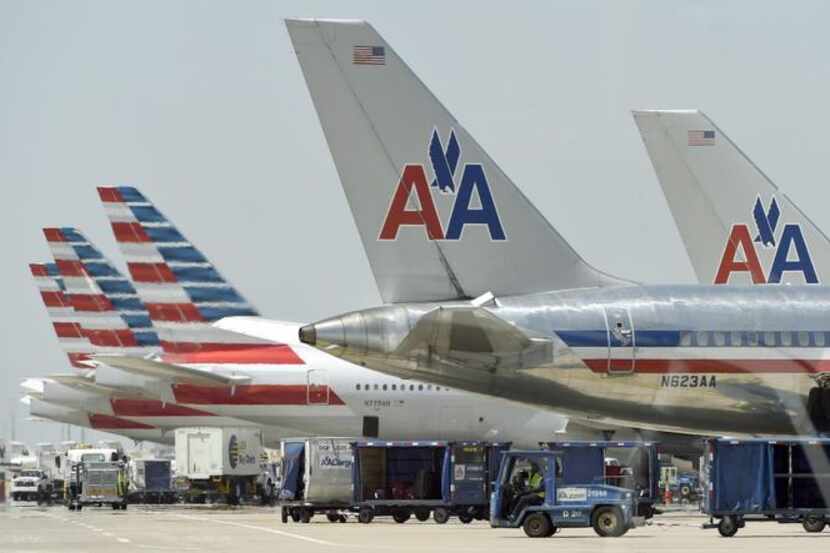 
American Airlines planes carried more passengers across the Atlantic and the Pacific but...