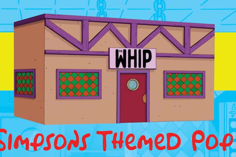 The Whippersnapper, a bar in Dallas, will transform into a limited-time-only Simpsons pop-up...