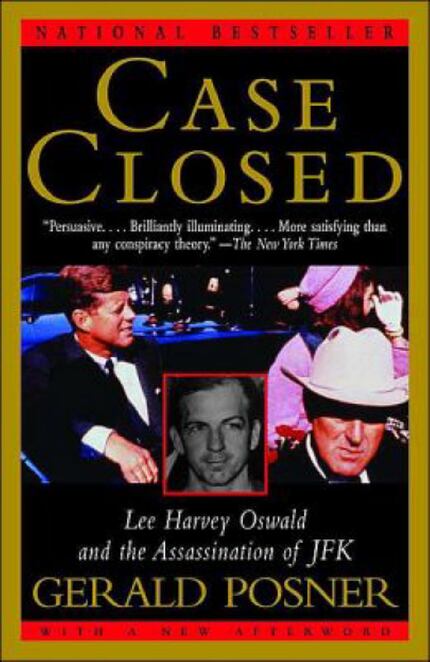 The cover of Gerald Posner's book, Case Closed. 