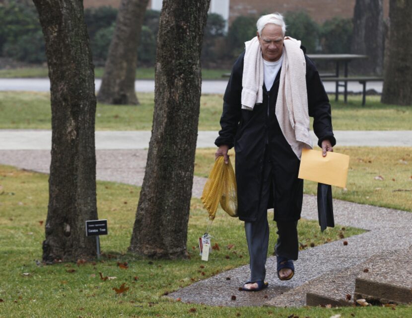 Bill Blake, 77, swims for an hour every weekday.