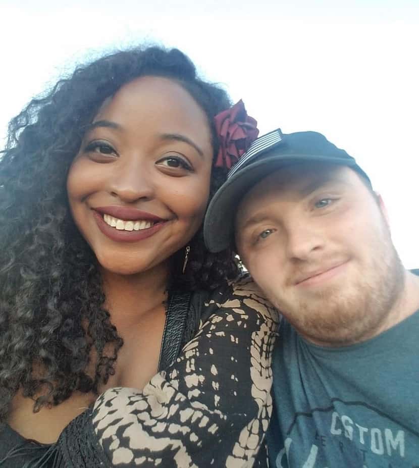 Whitney Mitchell and Garrett Foster, both 28, were attending an Austin protest Saturday...