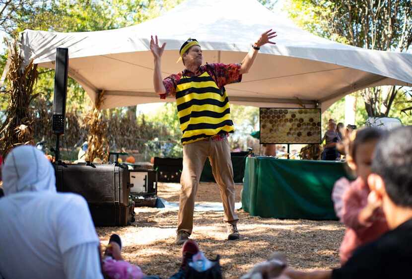 Lucas Miller, the Singing Zoologist, performs "It's All About the Hive," a rap song about...
